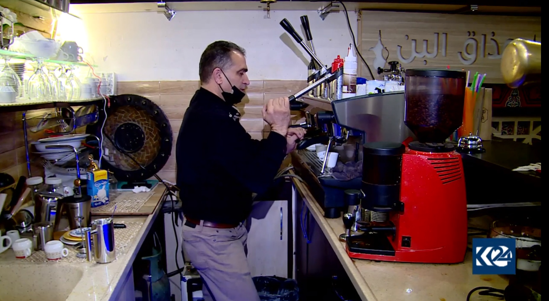 "قهوة الصباح" تفتح آفاقا تجارية واسعة لرجل من روج آفا في اربيل